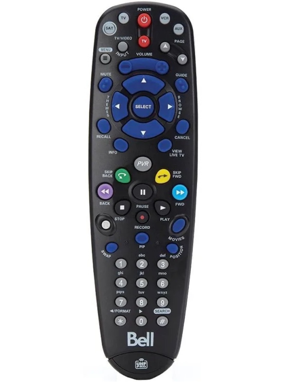 BELL UHF/IR Universal Remote Control